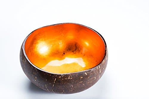 Decorative Coconut Bowl 5.12" Multi Usage For Kitchen, Serving And More 100% Coconut Shell