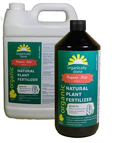 Organically Done Kelp (0-0-1) (Quart) - Creates Stronger Root Systems - Protects Plants from Disease and Insects