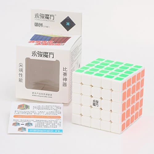 HelloCube YongJun YuChuang 5×5 Cube for Pre-order,White(+a cube bag)