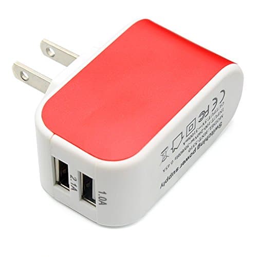 General USB Charger with USB Charging Cable for Mobile phone,with Over-voltage over current output short circuit protection for Android TV BOX, Cellphones and Tablets