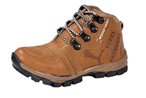 Onbeat Kids Casual Boots Camel