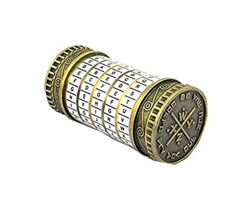 Da Vinci Code Mini Cryptex Retro Alphabet Lock Box Valentine's Day Interesting Creative Romantic Birthday Gifts for Her-Woodenbox