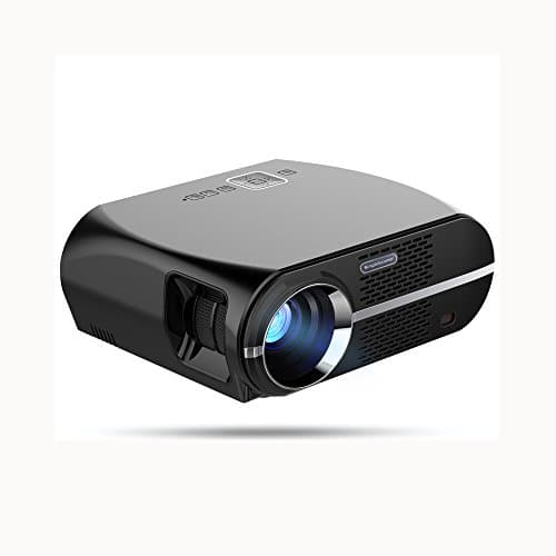 GP100 Projector HD 1280 x 800 Pixels for your Digital Home Theater, LED Light and 30000 hours of Video Entertainment, Office File Read by HDMI, 3500 lumen
