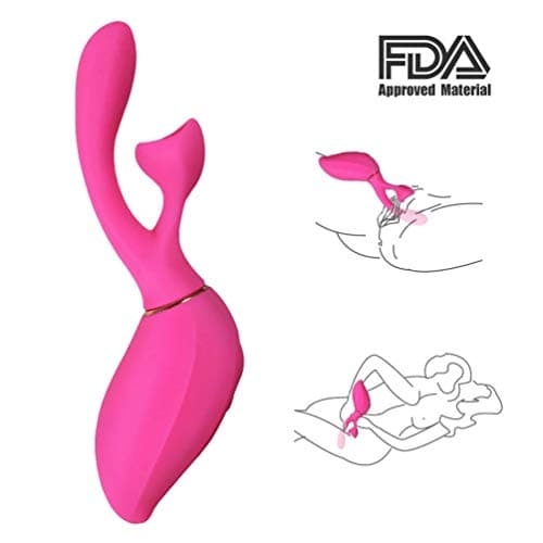 Silent&Waterproof Variable Speed Vibration Wand Multi Speed Wireless Sucking Simulator,Tongue Vibrant Toy for Women,Oral Tongue Simulator Stimulator,