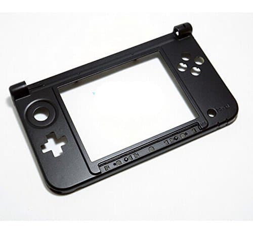 Pegly Replacement Hinge Part Bottom Middle Shell For Nintendo 3DS XL Black