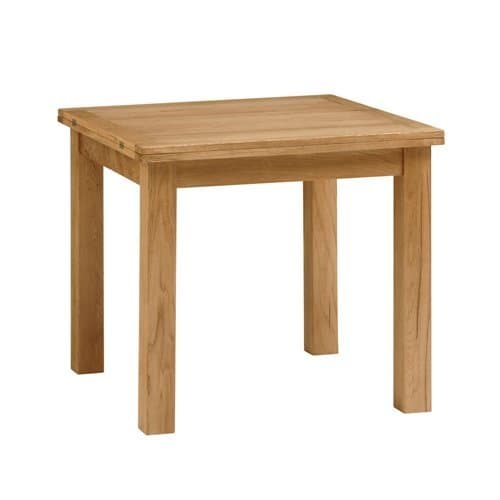 Salisbury Petite Oak 85cm-170cm Square Extending Dining Table