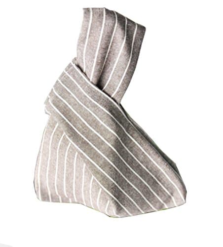 Women's Stripes Pattern Knot Bag Small Size