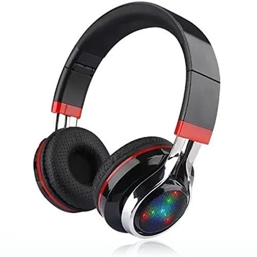 Bluetooth Headphone Wireless Wire Headset Hifi Noise Isolation Earphone With LED Light Flashing Mic Handsfree for Samsung iPhone 7 7 Plus iPad LG
