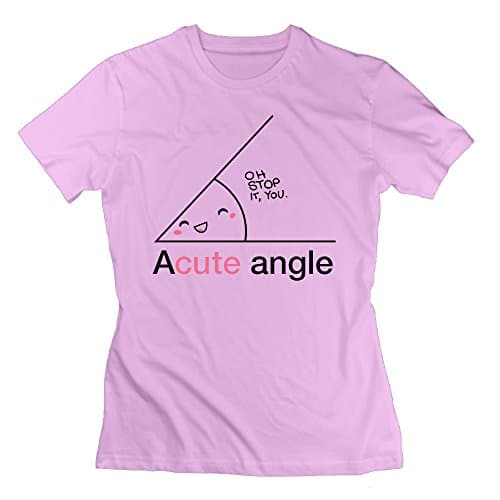 UanshanH A Cute Angle Womens Basic Casual Fitted Soft Short Sleeve Round Crew Neck T Shirt Tee Pink XL