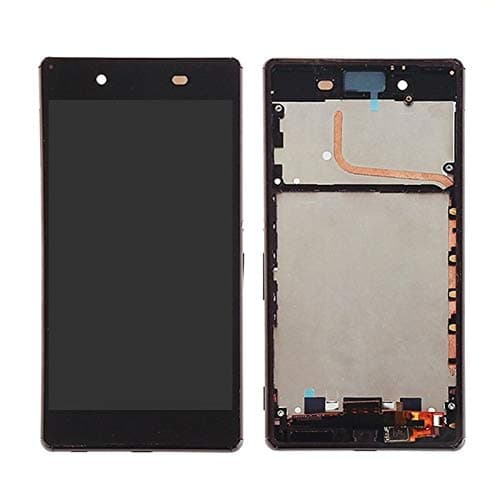 for Sony Xperia Z3+ Z3 Plus Z4 E6553 E6533 Replacement LCD Screen + Touch Screen Digitizer Assembly (Black+Frame)