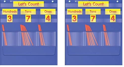 Counting Caddie and Place Value Pocket Chart (2-(Pack))