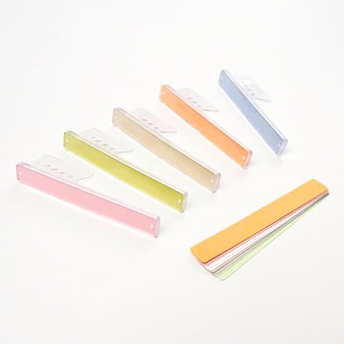 Label Sticks Larvel Sticks Set for Spring Notebook, Wirebound Notebook (5P set)