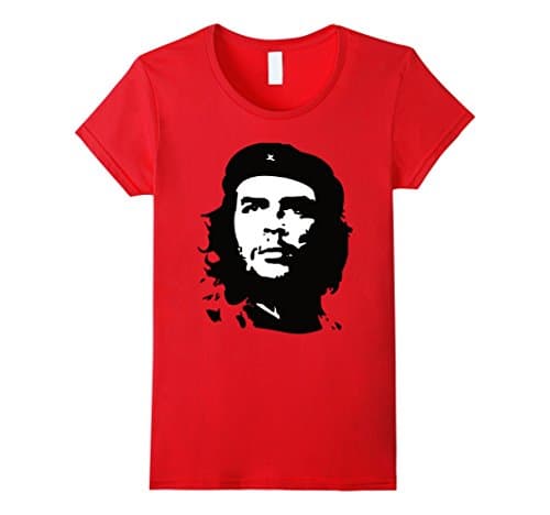 Womens Che Guevara T Shirt Medium Red
