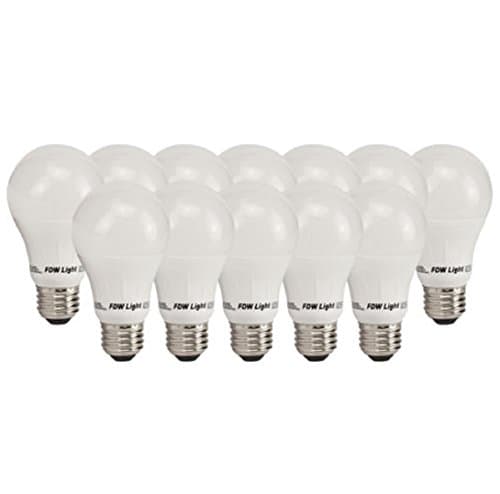 NEW 12 Pack 60W Equivalent SlimStyle A19 LED Light Bulb Soft White 3000K