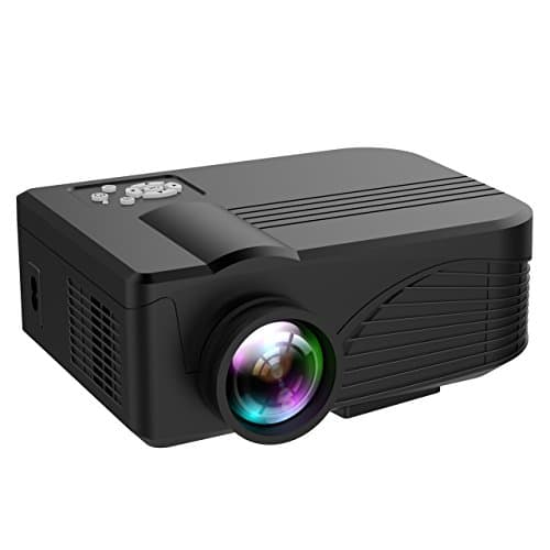 Smart Projector Mini LED Video Projector Support PC AV TV VGA USB HDMI for Office Business Home Use