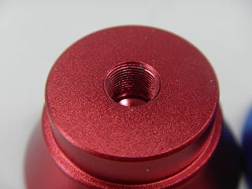 "Atty Puck" 510 RDA RBA Atomizer Stand w/threads (Red)