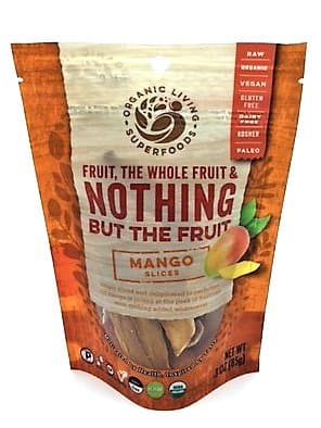 Organic Raw Mango Slices