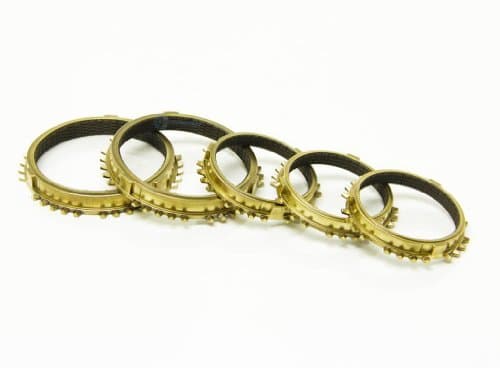 Synchrotech 1-5 Pro Series Carbon Synchro Transmission Synchronizer Set - Acura B Series with cable type clutch and case ID (Y2 J1 A1)