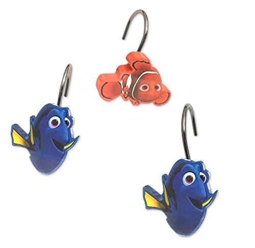 Doryable Dory Shower Curtain Hooks 12 Pc Steel