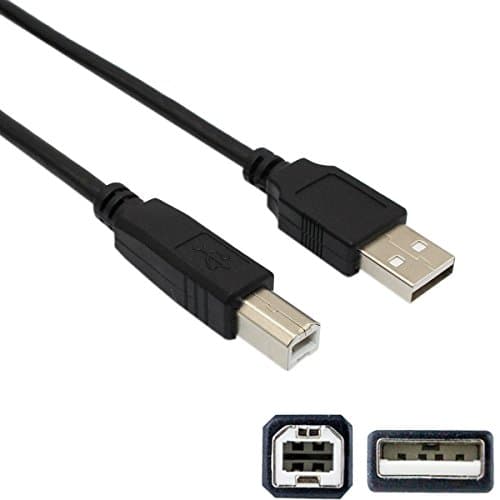 Replacement 10FT USB PC Data Transfer Host Cable Cord Printer Cable for Williams Legato 88-Key Digital Piano