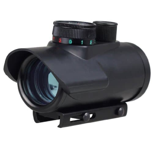 Reflex Tactical 30mm Red Green Blue Dot Scope Rifle Sight 20mm Weaver Mount