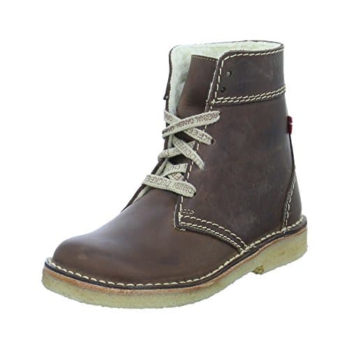 Unisex Odesne Cocoa Lace-Up Boot with Wool Lining 9.5 W/8 M (40)