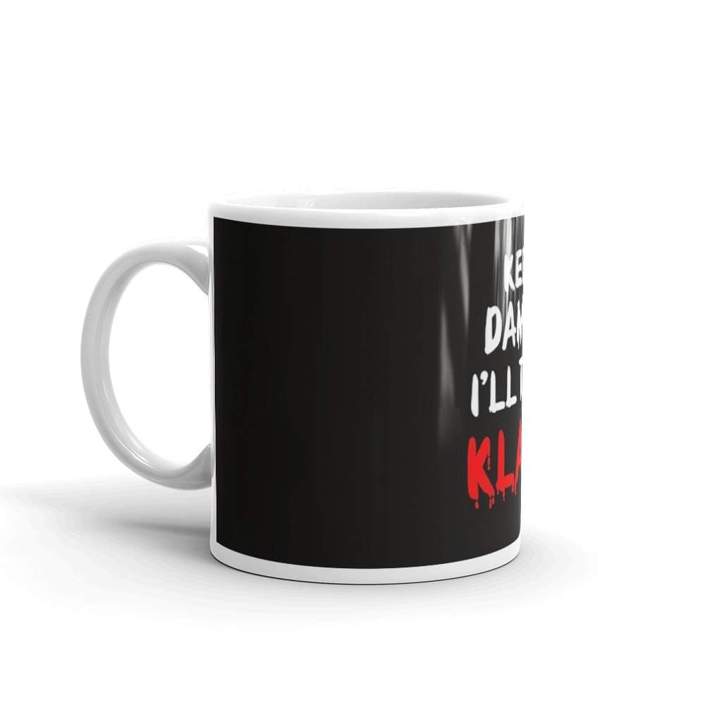 Keep Damon, I'll take Klaus Mug 11 Oz White Ceramic