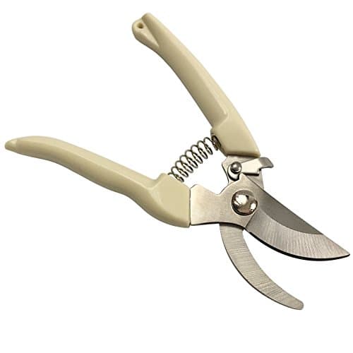 Charmsong Pruning Shears Extra Hardness Extra Sharp Tree Clippers Garden Hand Pruners - Cutting Easier Ergonomic, Comfortable Slip-Less Effort,Bypass Pruning Shears with Safety Lock Gardening Scissors