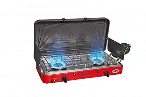 Camp Chef Summit Two Burner Camping Stove, Red, MS2HPR