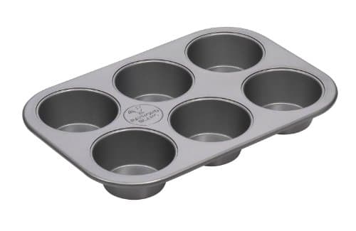 Raymond Blanc Bakeware 6 Hole Muffin Tin - Grey