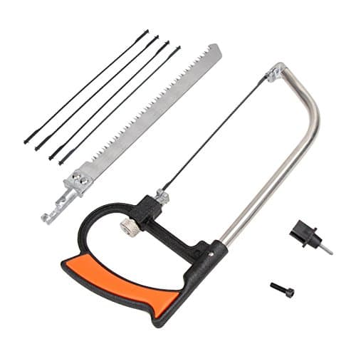 Magic Hand Saw + Extra 5 Saw Blades DIY Multi Purpose Universal Bow Saw Kit with Tool Boxfor Cutting Wood/Plastic/Ceramic Tile