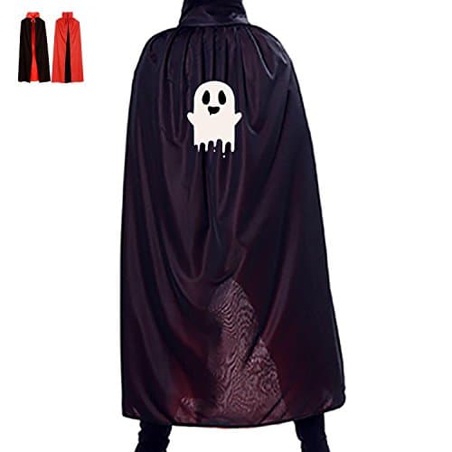 Ghost Halloween Costume Accessories Deluxe Vampire Cape