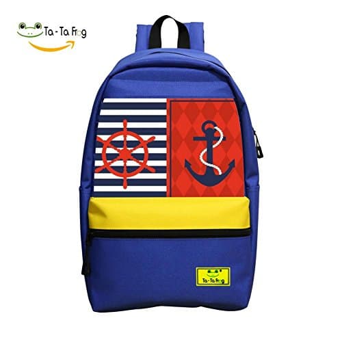 Ship Icons Backpack Teens Large Space Shoulder Handbag