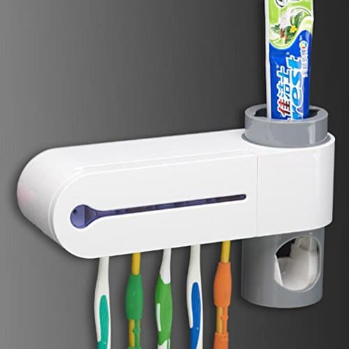 ouledixun RuiChy Automatic Toothpaste Dispenser Toothbrush Sterilizer