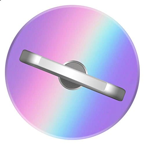 XIMALAYA Multi-Function 360 Degree Rotating Ring Stand Grip Mounts, Phone Holder For Any Smartphones, iPhone or Tablets-(Iridescent)