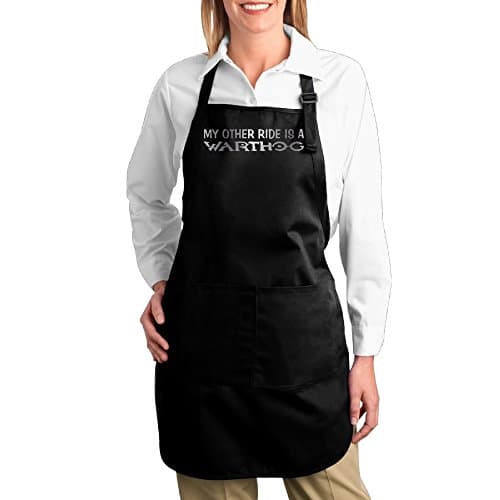 My Other Ride Is A WARTHOG Platinum Style Kitchen Baking Apron