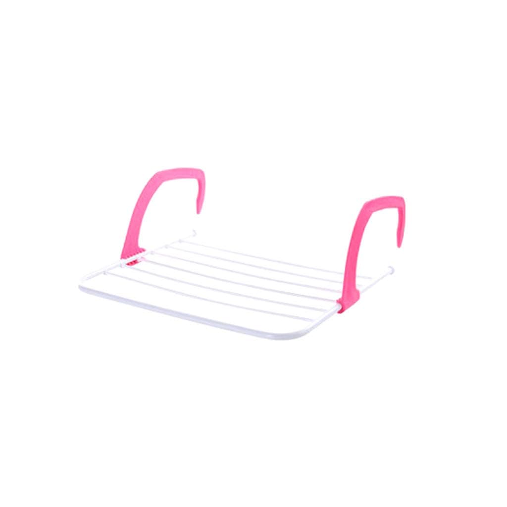 vmree Window Balcony Window sill Drying Rack Folding Hanging Clothes Rack