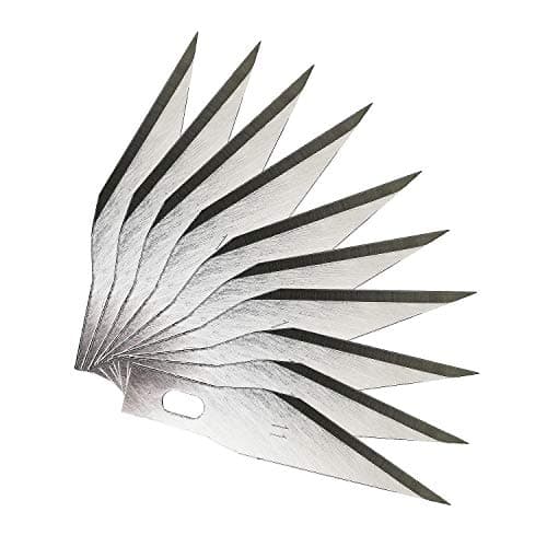 11# Fine Point Blade Straight Edge Replacement Scoring Blades For Model Cutting Art and Craft Work Hobby Carving - 10 PCS