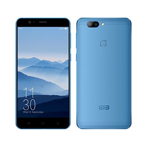 ELEPHONE P8 Mini 4G MTK6750T Octa Core Android 7.0 Smartphone 4GB+64GB 5.0 inch FHD Cellphone 16MP Fingerprint OTG Mobile Phone (Blue)