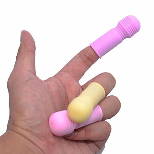 Finger Magic Wand Vibrating Massager Mini Size Battery Operated