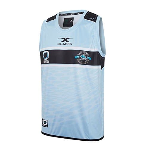 Cronulla Sharks NRL Training Singlet 2017 - Sky