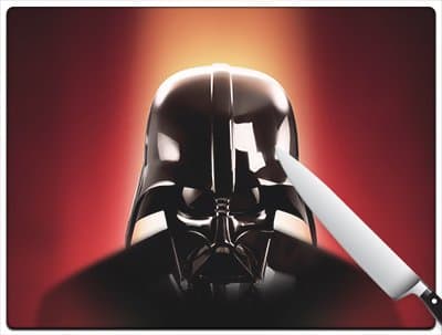 Star Wars Red Darth Vader Standard Cutting Board