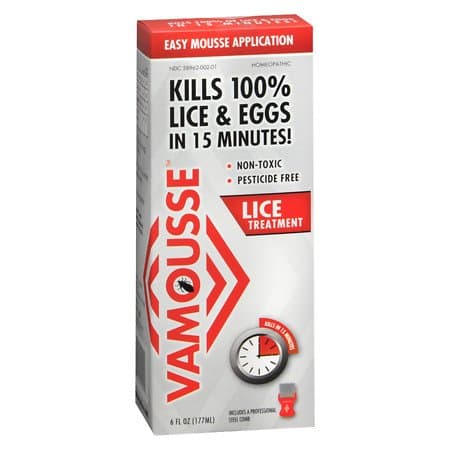 Vamousse Lice Treatment Easy Mousse Application - 3PC