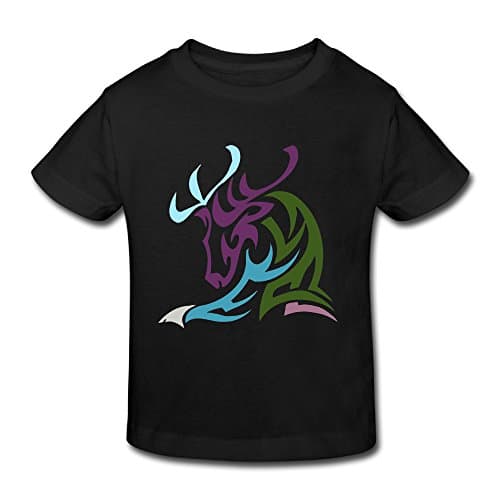 Cotton Customed Roe Deer2 Toddler Kids Tshirt