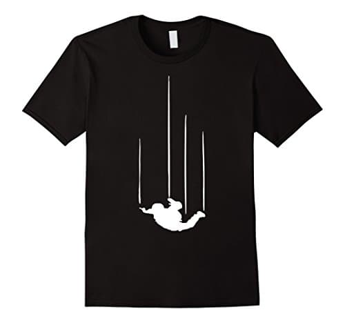 Mens Skydiving - Freefallin Large Black
