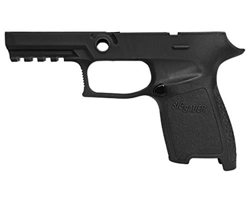 SIG Sauer P320/P250 Full Sized Grip Module 9mm/.40/.357 OEM Small Grip Polymer Black - GRIP-MOD-F-943-SM-BLK