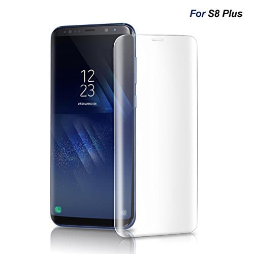 Goodsail Samsung Galaxy S8 Plus Screen Protector, 3D Curved Edge Scratch Proof Tempered Glass Film for Samsung S8 Plus (Transparent)