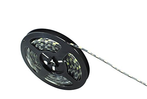 BSOD NewStyle 5mm Width PCB SMD5630 led Strip DC12V PCB Black 300leds/5M led ribbion Blue Tube Waterproof 25LM high Brightness led Tape Light (Blue)