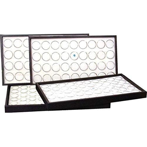 172 Gem Jars 4 Tray Boxes Storage Part Containers