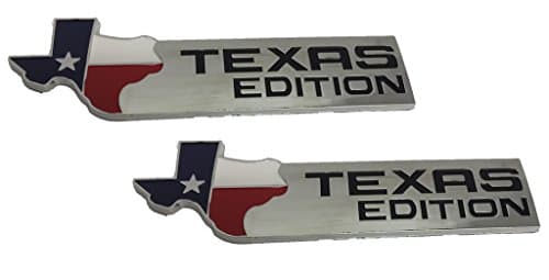 X2 Chrome Texas Edition w/Map Direct OEM Replacement Emblem / Badge / Nameplate